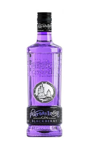 Ginebra Puerto de Indias Blackberry 70CL