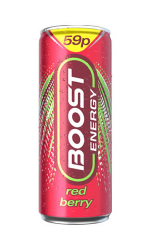 Boost Energy Red Berry 250ML