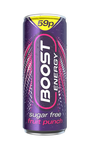 Boost Fruit Punch Sugar Free 250ML