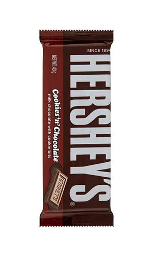 Hershey's Cookies & Chocolate bar 43G