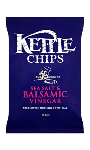 Kettle Chips Sea Salt And Balsamic Vinegar