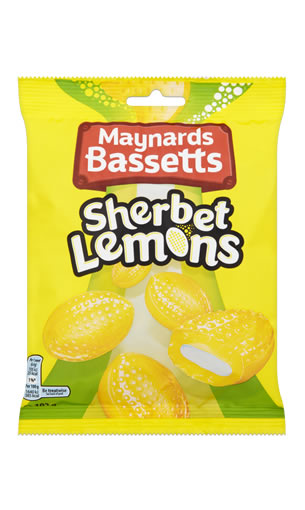 Maynards Bassett's Sherbet Lemons 200G