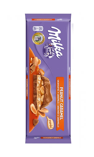 Milka Cacahuete Y Caramelo