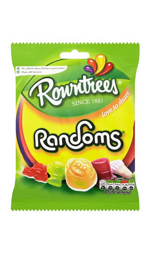 Rowntrees Randoms Bag 160G