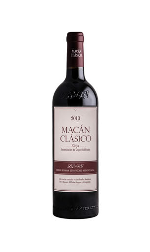 Vino Tinto Tempranillo Macan Clasico 75CL